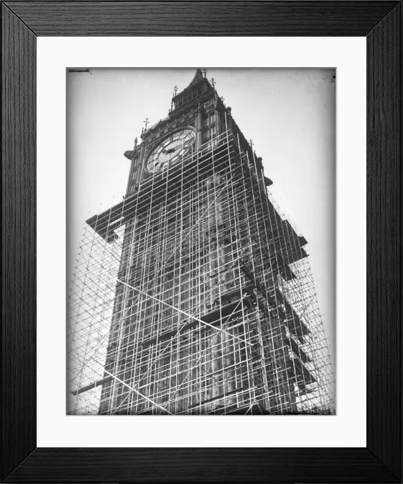 Framed Print : BIG BEN IN SPLINTS Framed Print : BIG BEN IN SPLINTS