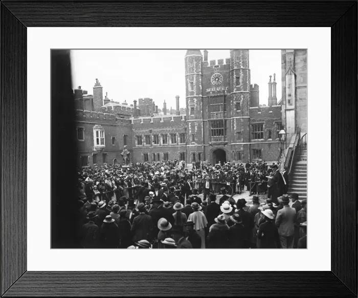 Framed Print : Eton Roll Call Framed Print : Eton Roll Call