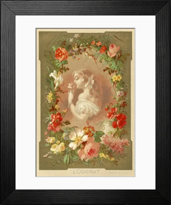 Framed Print : Toilet / Perfume L odorat Framed Print : Toilet / Perfume L odorat
