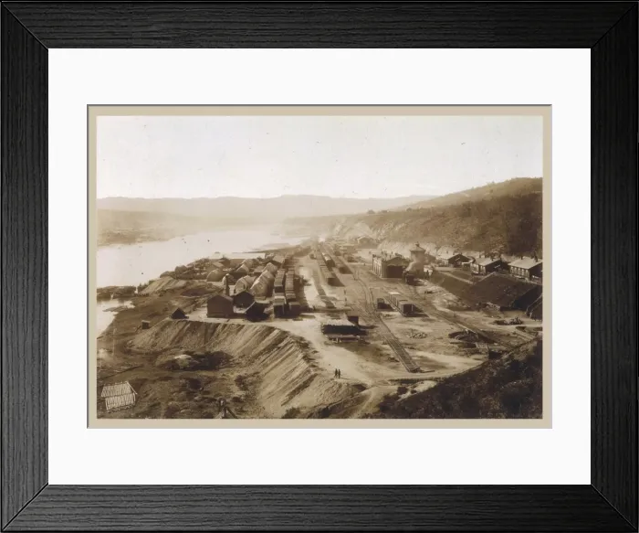 Framed Print : Sretensk Station Framed Print : Sretensk Station