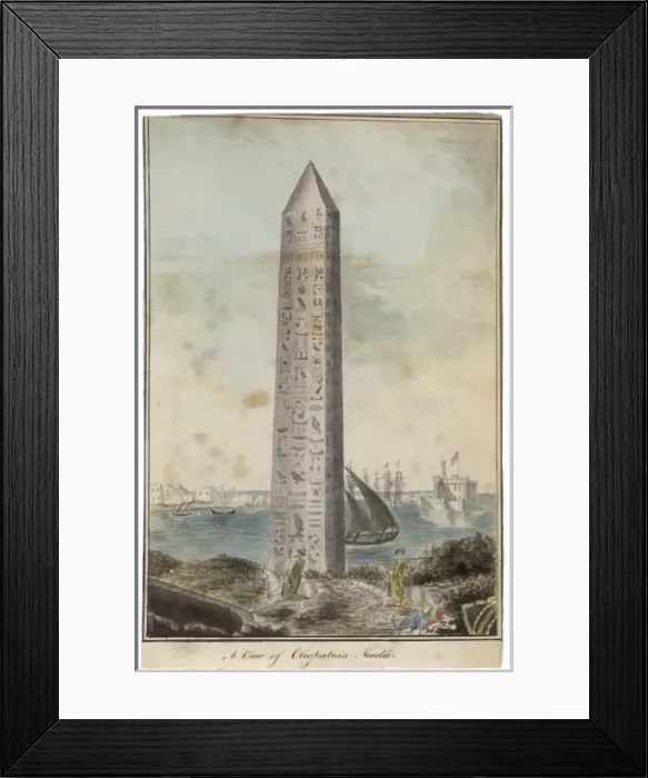 Framed Print : Cleopatras Needle Framed Print : Cleopatras Needle