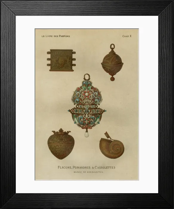 Framed Print : Toilet / Perfume Flasks Framed Print : Toilet / Perfume Flasks