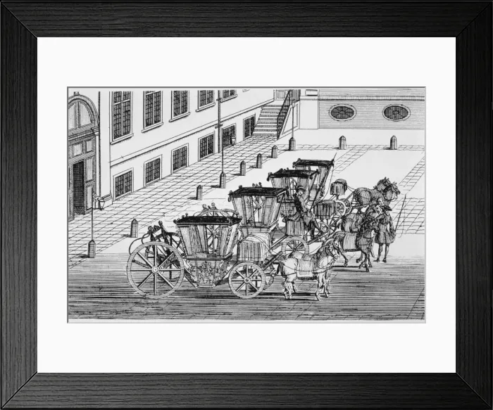 Framed Print : London Carriages C18 Framed Print : London Carriages C18