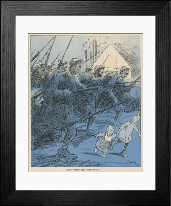 Framed Print : French in Ruhr Framed Print : French in Ruhr
