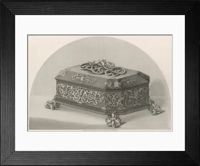 Framed Print : Ebony Casket Framed Print : Ebony Casket