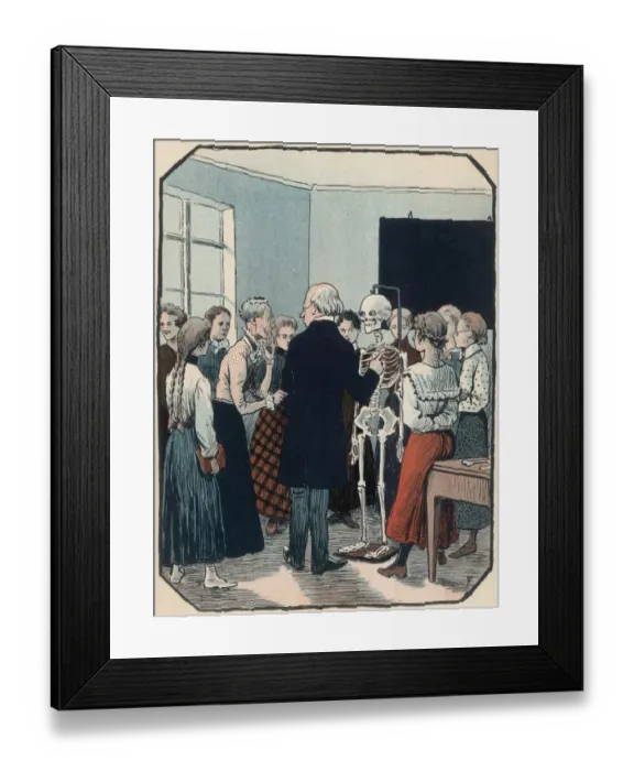 Framed Print : Anatomy for Women Framed Print : Anatomy for Women