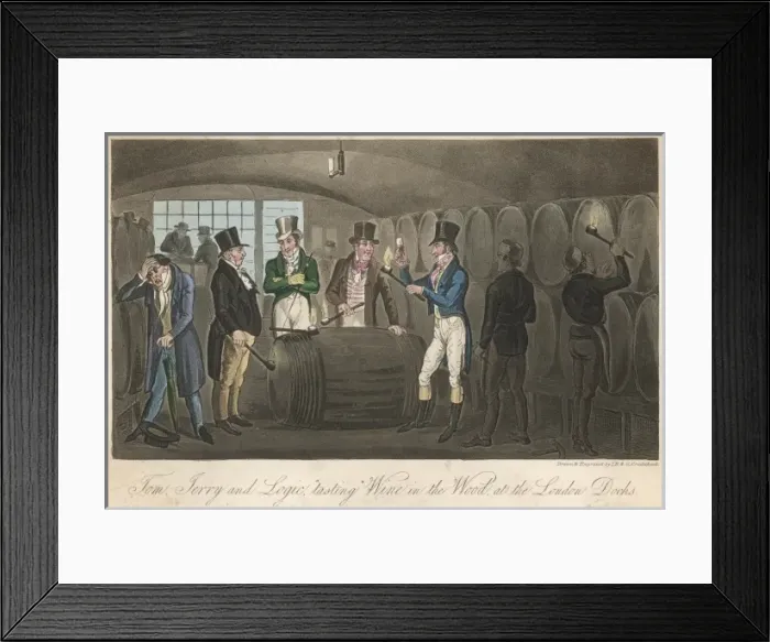 Framed Print : Egan / Life in London / 1821 Framed Print : Egan / Life in London / 1821