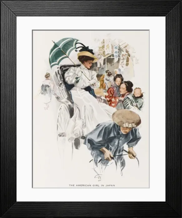 Framed Print : Tourist in Rickshaw Framed Print : Tourist in Rickshaw