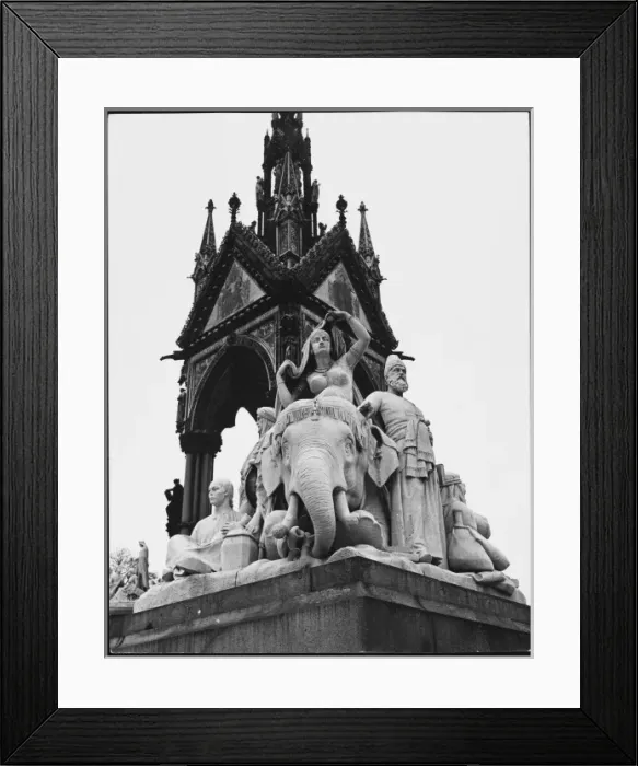 Framed Print : Albert Memorial: Asia Framed Print : Albert Memorial: Asia