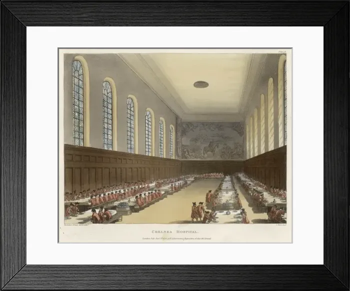 Framed Print : Chelsea Pensioners Framed Print : Chelsea Pensioners