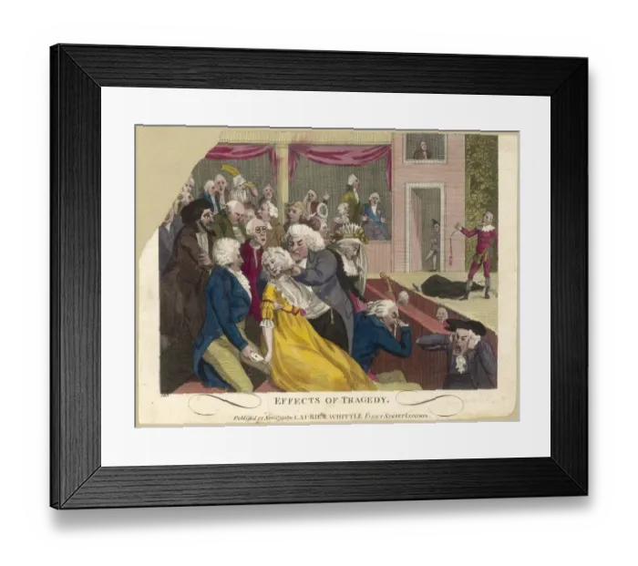 Framed Print : Tragedy Audience Framed Print : Tragedy Audience