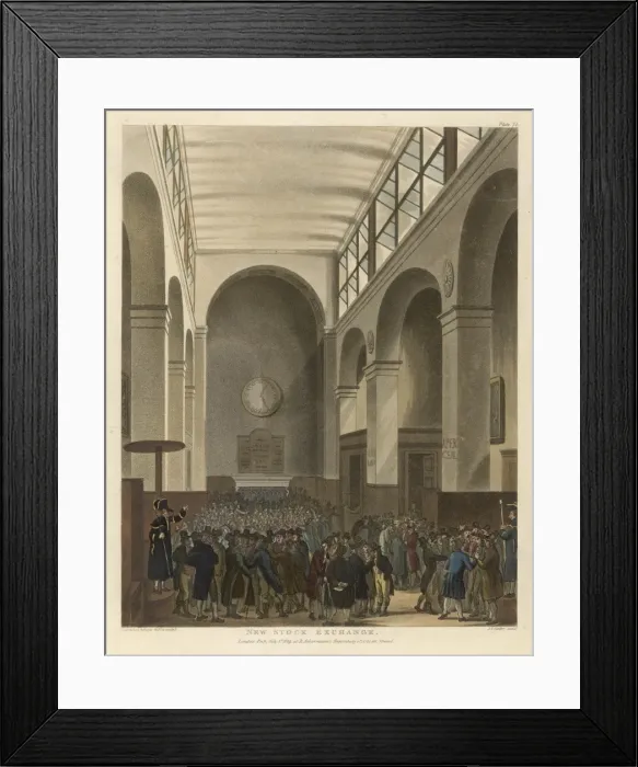 Framed Print : New Stock Exchange Framed Print : New Stock Exchange