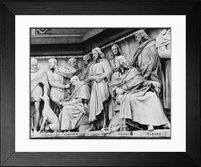 Framed Print : Albert Memorial Frieze Framed Print : Albert Memorial Frieze