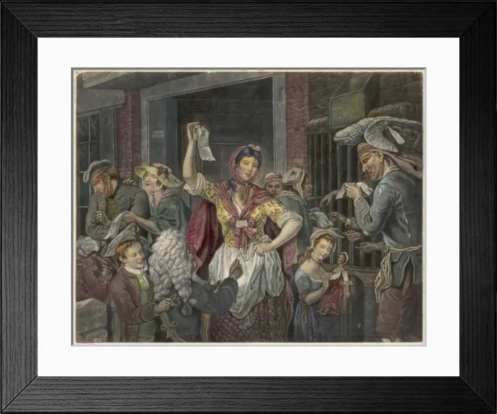 Framed Print : Wilkes Riots 1768 Framed Print : Wilkes Riots 1768