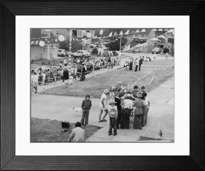 Framed Print : Silver Jubilee 1977 Framed Print : Silver Jubilee 1977