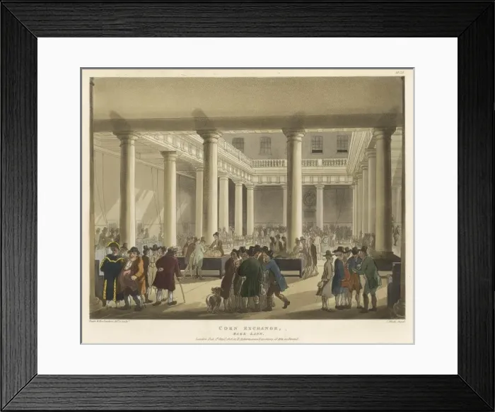 Framed Print : Corn Exchange, London Framed Print : Corn Exchange, London