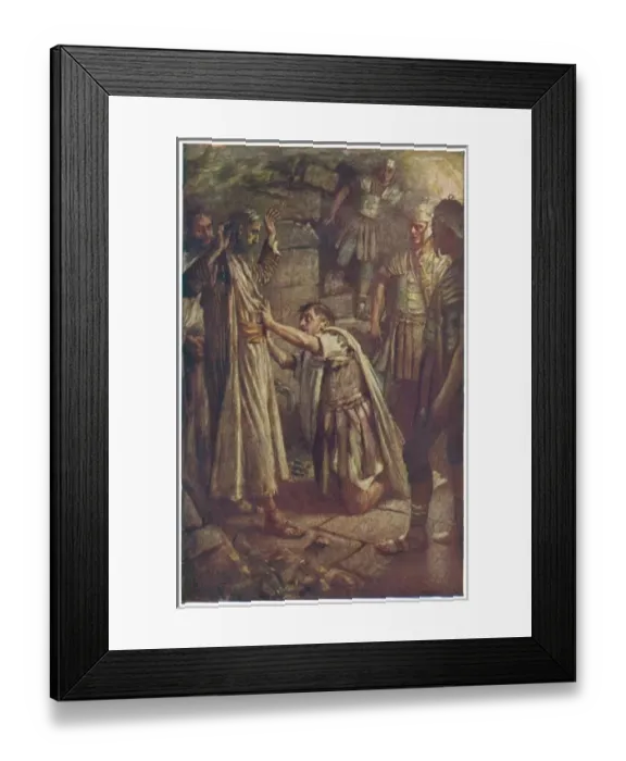 Framed Print : St Paul & Jailor Framed Print : St Paul & Jailor