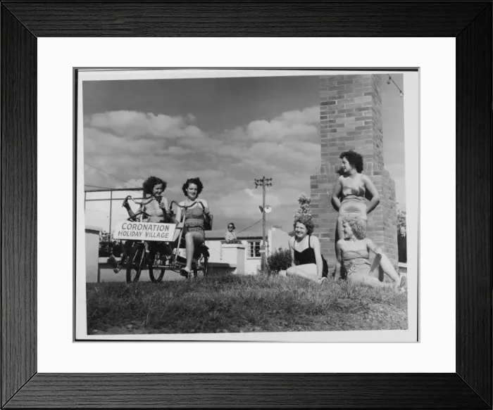 Framed Print : Holiday Camp Framed Print : Holiday Camp