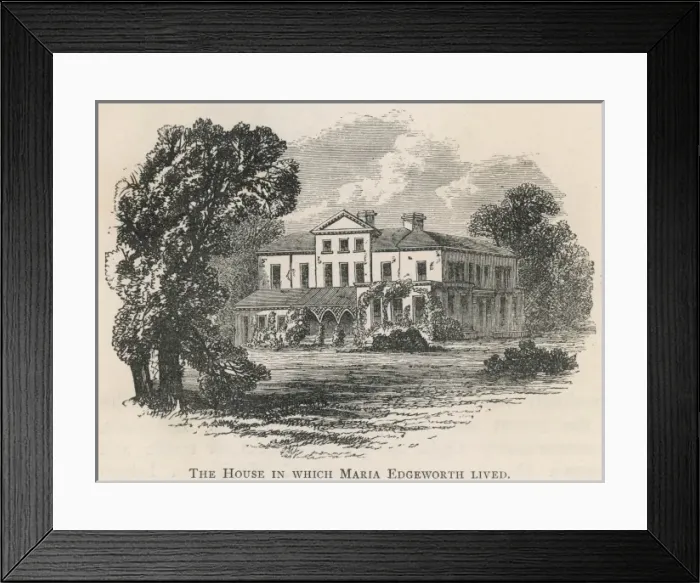 Framed Print : Maria Edgeworth / Home Framed Print : Maria Edgeworth / Home