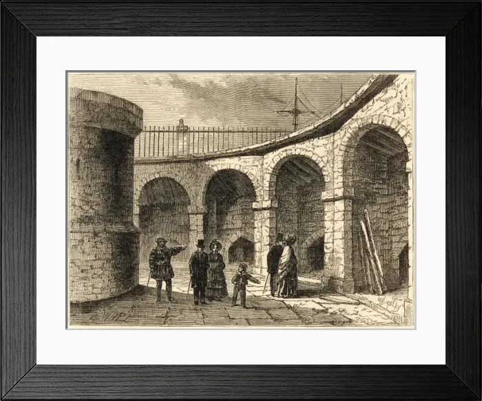 Framed Print : Menagerie / Tower / 1820 Framed Print : Menagerie / Tower / 1820
