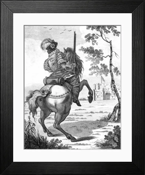 Framed Print : 16th C Yeoman of Guard Framed Print : 16th C Yeoman of Guard