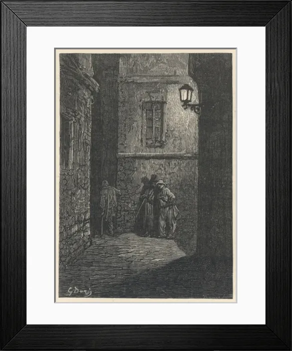 Framed Print : London / Whitechapel / Dore Framed Print : London / Whitechapel / Dore