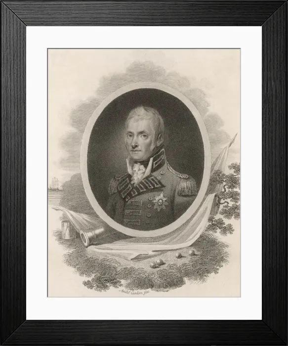 Framed Print : Sir John Hope / Cardon Framed Print : Sir John Hope / Cardon