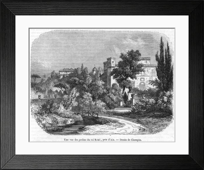 Framed Print : France / Aix-En-Provence Framed Print : France / Aix-En-Provence