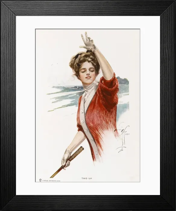 Framed Print : Golf / American Girl Framed Print : Golf / American Girl