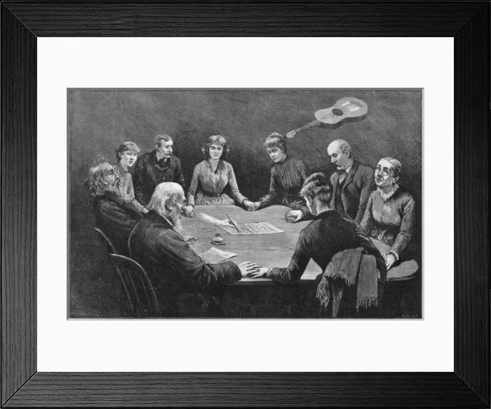 Framed Print : Seance, New York Framed Print : Seance, New York