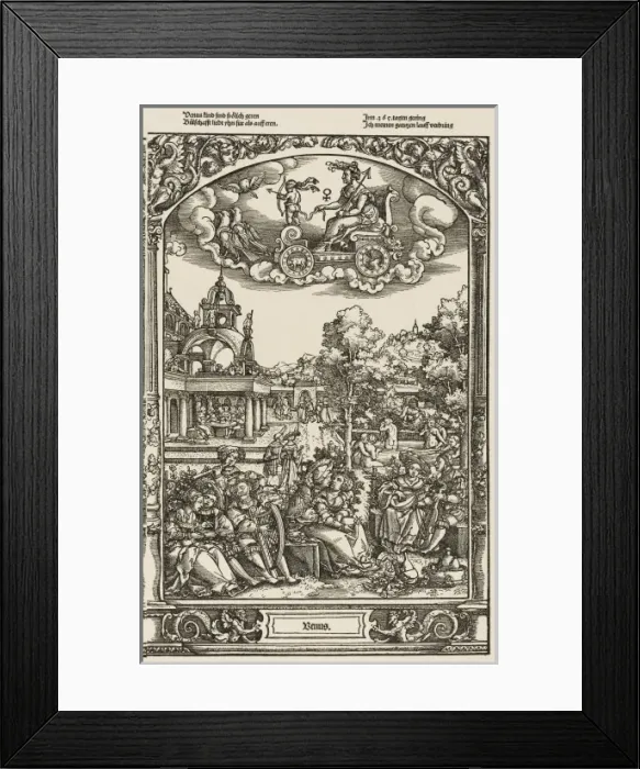 Framed Print : Aphrodite and the Arts Framed Print : Aphrodite and the Arts