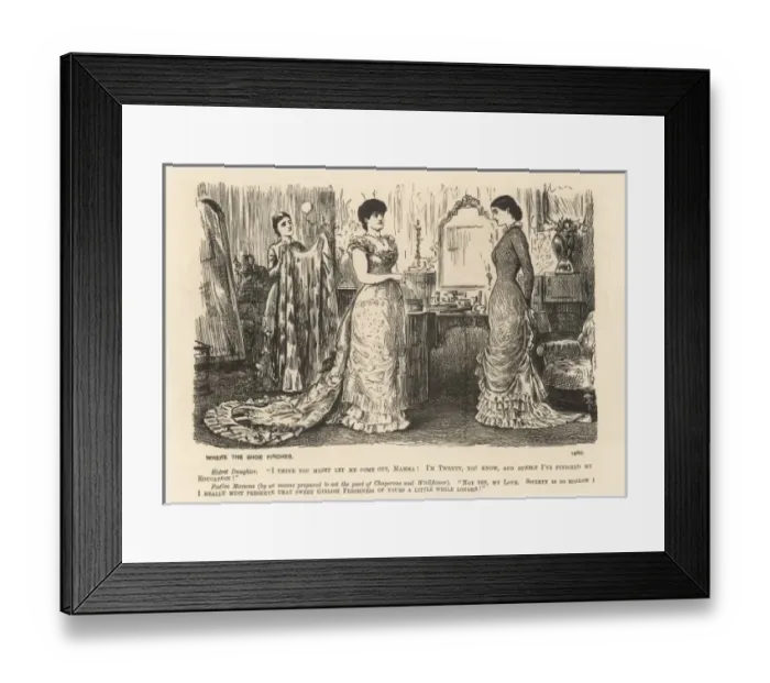 Framed Print : Du Maurier / Coming Out Framed Print : Du Maurier / Coming Out