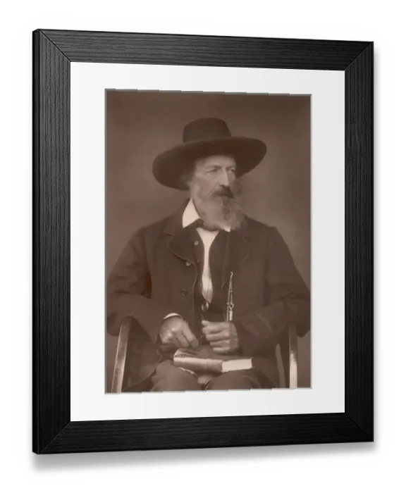 Framed Print : A Tennyson / 1888 Photo Framed Print : A Tennyson / 1888 Photo