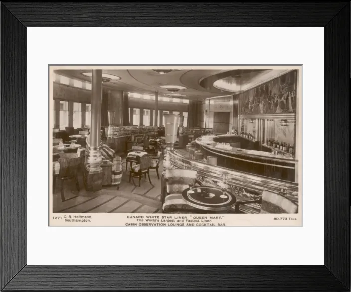 Framed Print : The Queen Mary Framed Print : The Queen Mary
