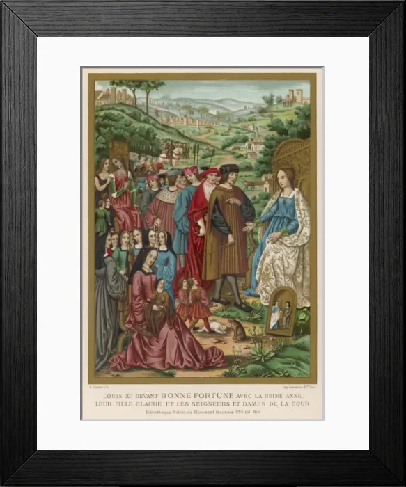 Framed Print : Louis XII Allegory Framed Print : Louis XII Allegory