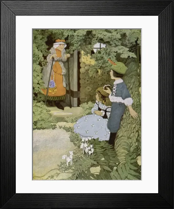 Framed Print : Hansel and Gretel Framed Print : Hansel and Gretel