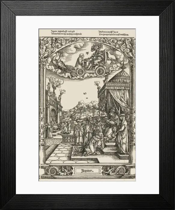 Framed Print : Jupiter, Pope Crowns King Framed Print : Jupiter, Pope Crowns King