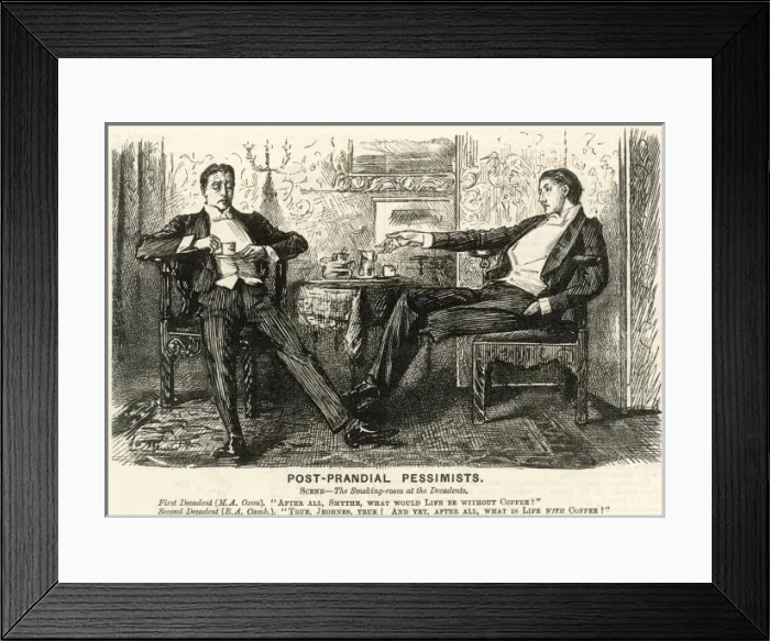 Framed Print : Coffee / And Life Framed Print : Coffee / And Life