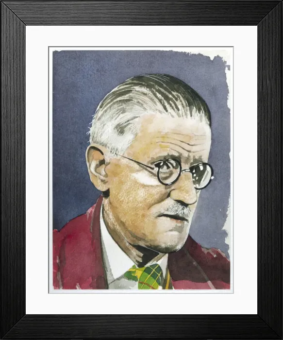 Framed Print : James Joyce Framed Print : James Joyce