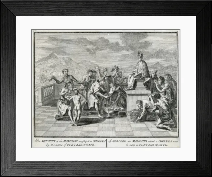 Framed Print : Quetzalcoatl Framed Print : Quetzalcoatl