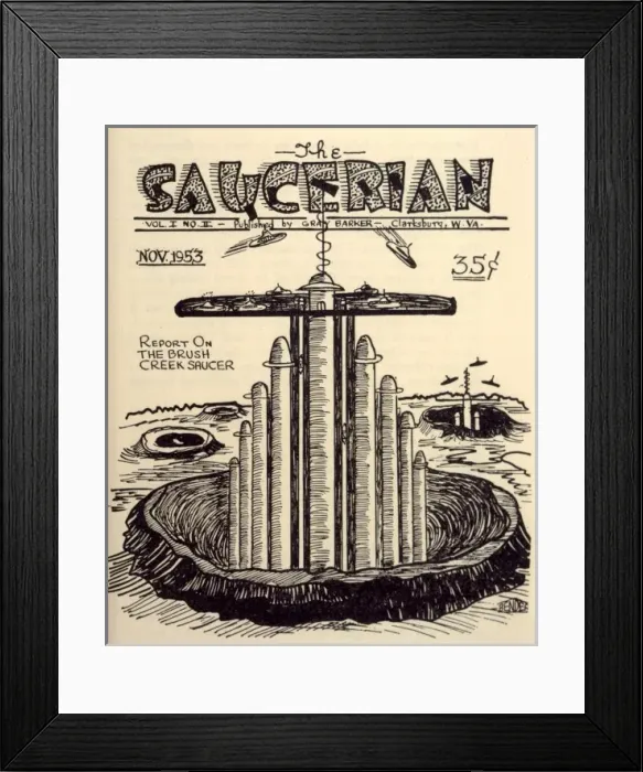 Framed Print : Ufos / Journals / Bender Framed Print : Ufos / Journals / Bender