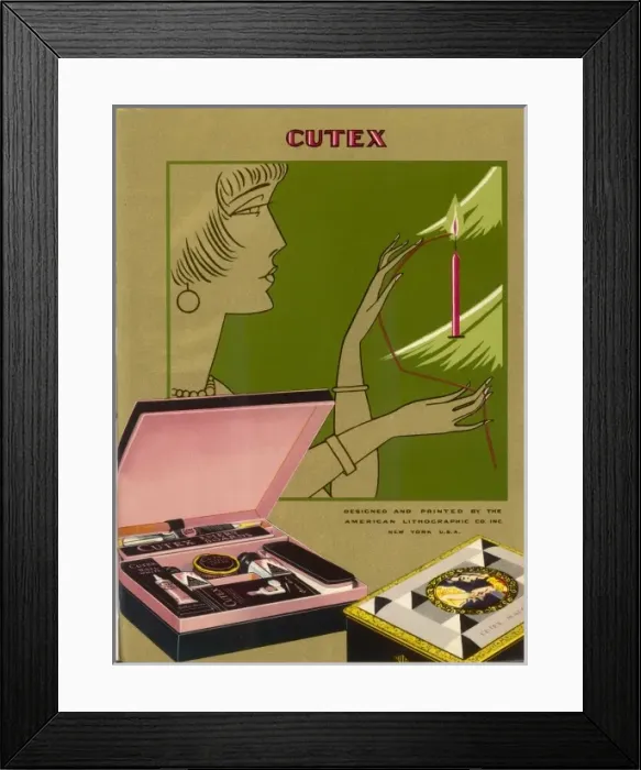 Framed Print : Cutez Advertisement Framed Print : Cutez Advertisement