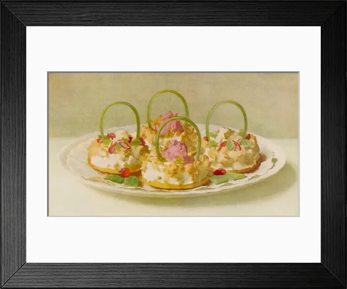 Framed Print : Shrewsbury Meringues