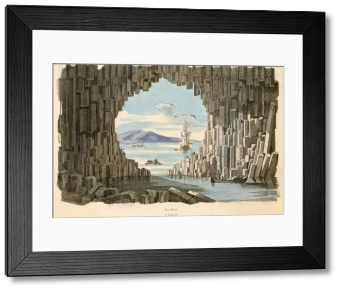 Framed Print : Staffa / Fingals Cave Framed Print : Staffa / Fingals Cave