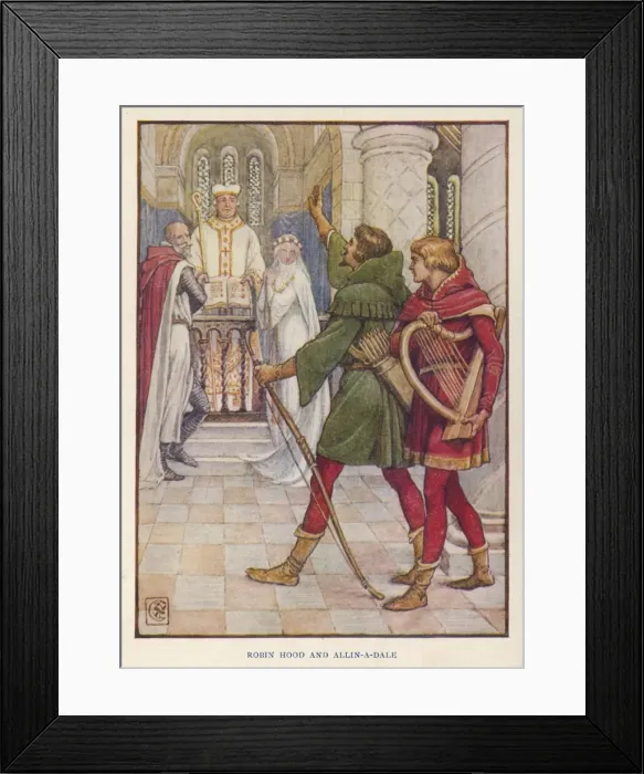 Framed Print : Robin & Allin Framed Print : Robin & Allin