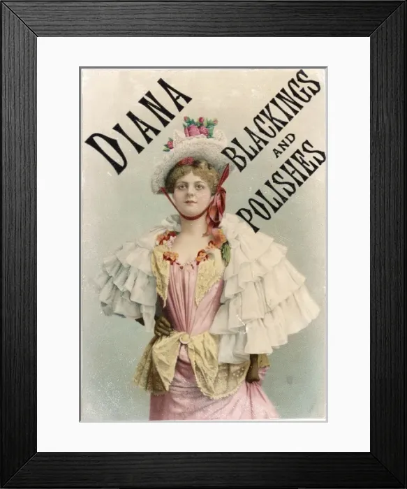 Framed Print : Advert / Blacking / Polish Framed Print : Advert / Blacking / Polish