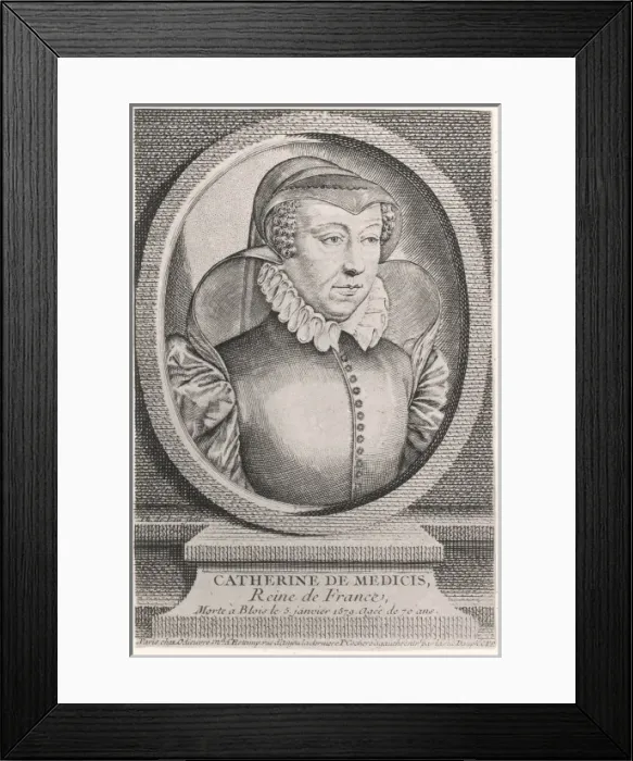 Framed Print : Catherine Medicis / Furste Framed Print : Catherine Medicis / Furste