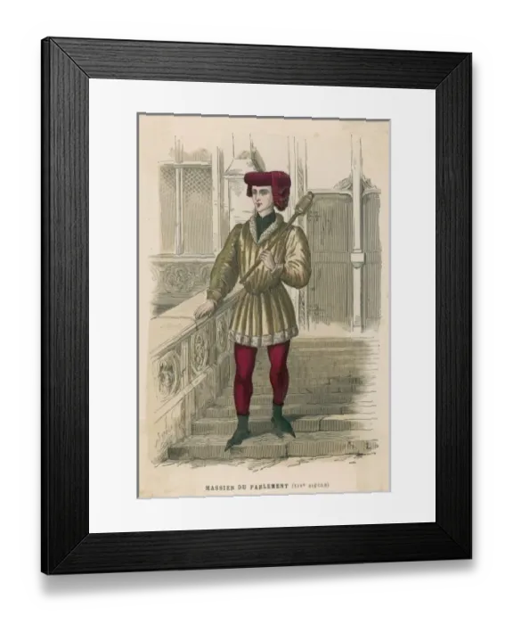 Framed Print : Mace Bearer C14 Framed Print : Mace Bearer C14