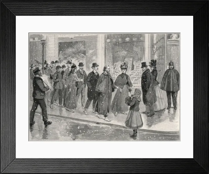 Framed Print : Dress Reform - Sandals