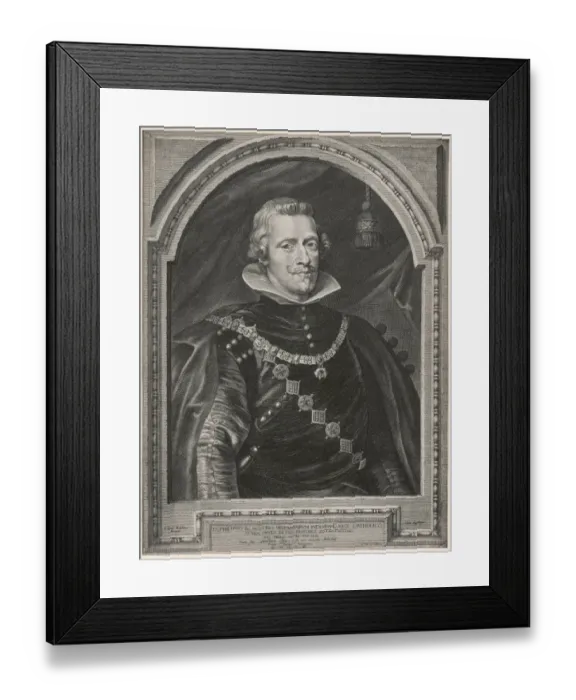 Framed Print : Philip Iv / Spain / Fursten Framed Print : Philip Iv / Spain / Fursten
